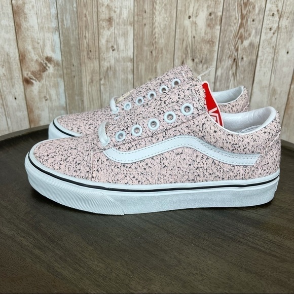 Vans Old Skool (Boucle) Pink Speckle Shoe Size 5.5 Women - Picture 4 of 9